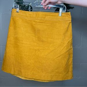 J. Crew Corduroy Miniskirt